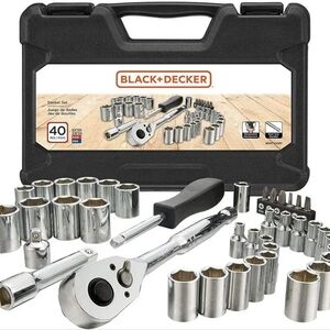 Black & Decker 40 piece socket set *New in Package*